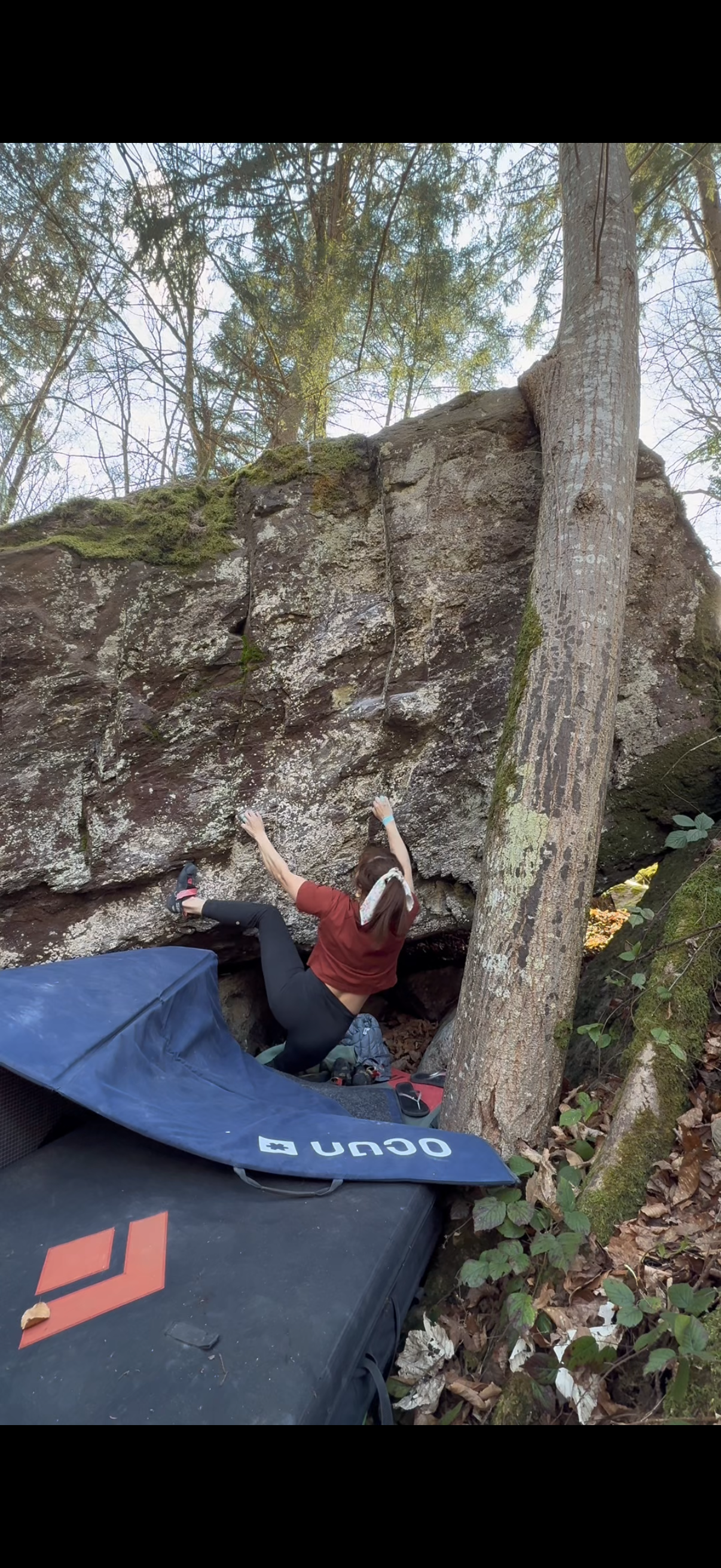 Heavy weight bouldering topo preview